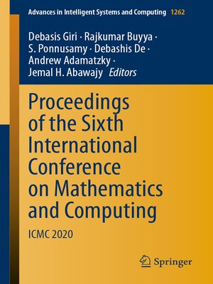 cover image of Proceedings of the Sixth International Conference on Mathematics and Computing